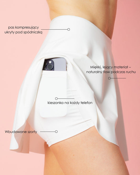 Spódniczka Gliss - biała